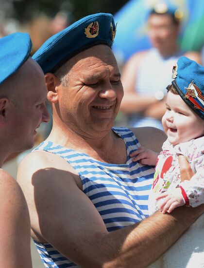 Celebration of Russian Airborne Troops Day