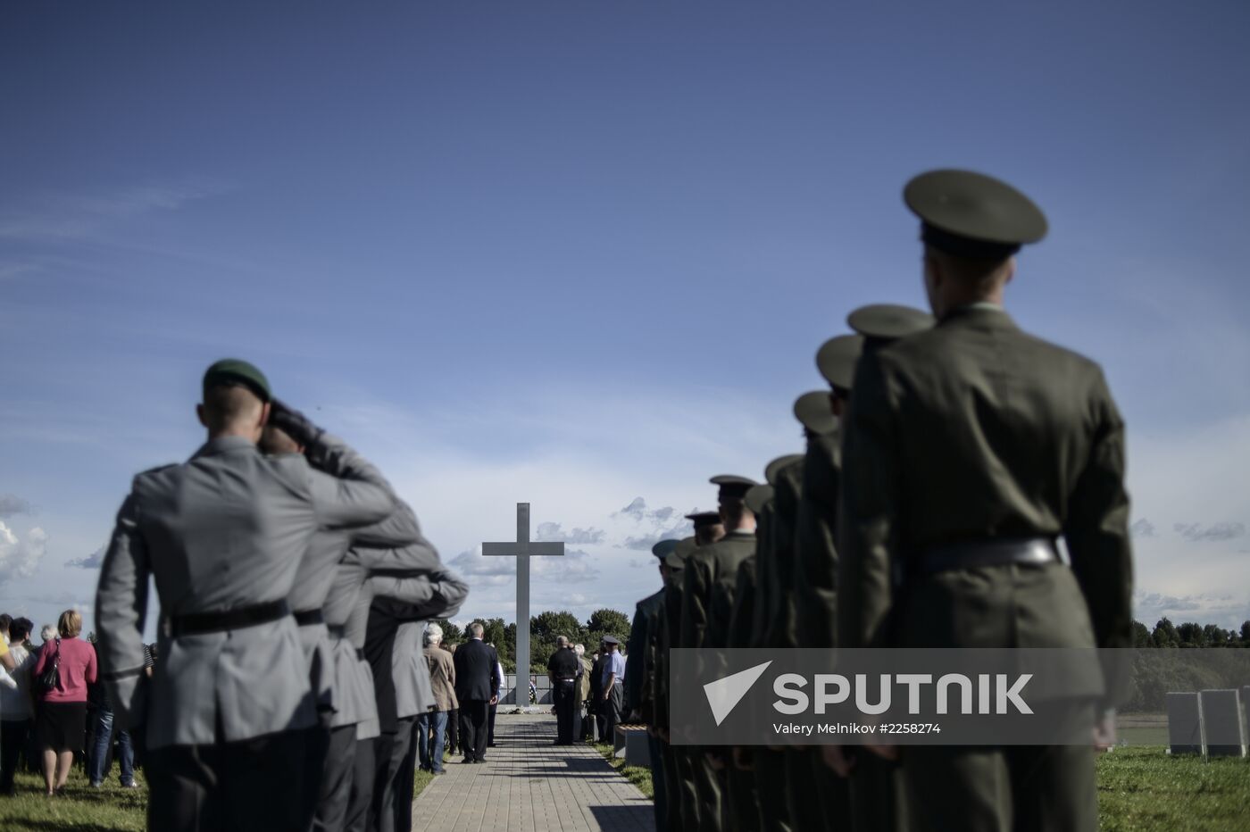 German military cemetery opens in Russia's Smolensk Region