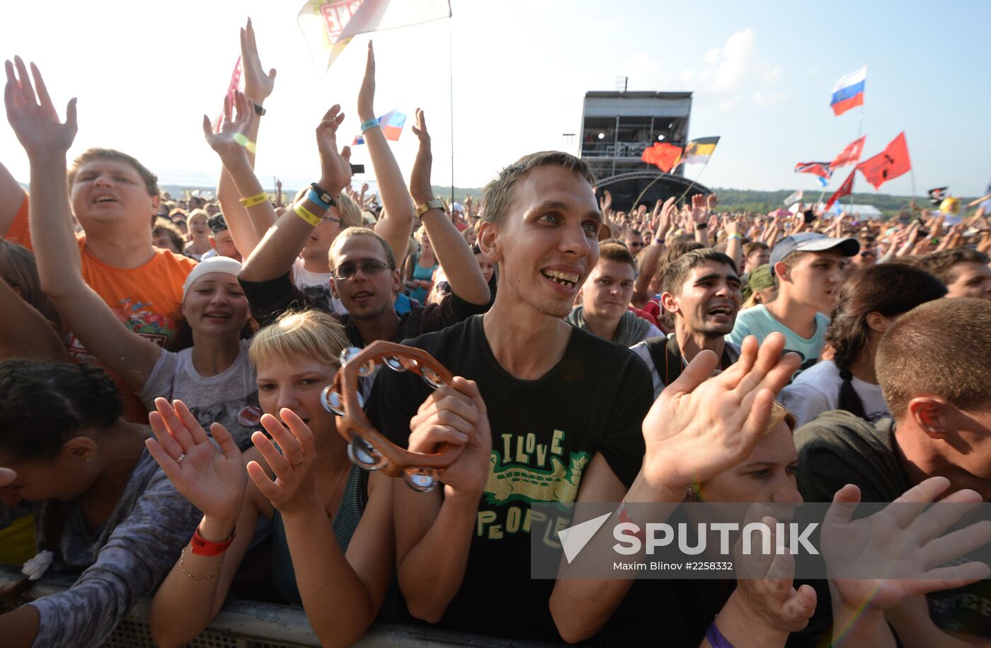 Krylya rock music festival. Day 2