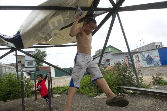 Hostel for migrants in Moscow Region
