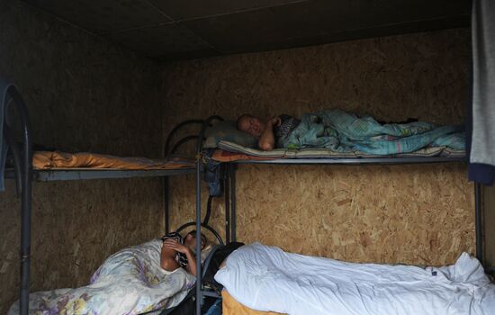 Hostel for migrants in Moscow Region