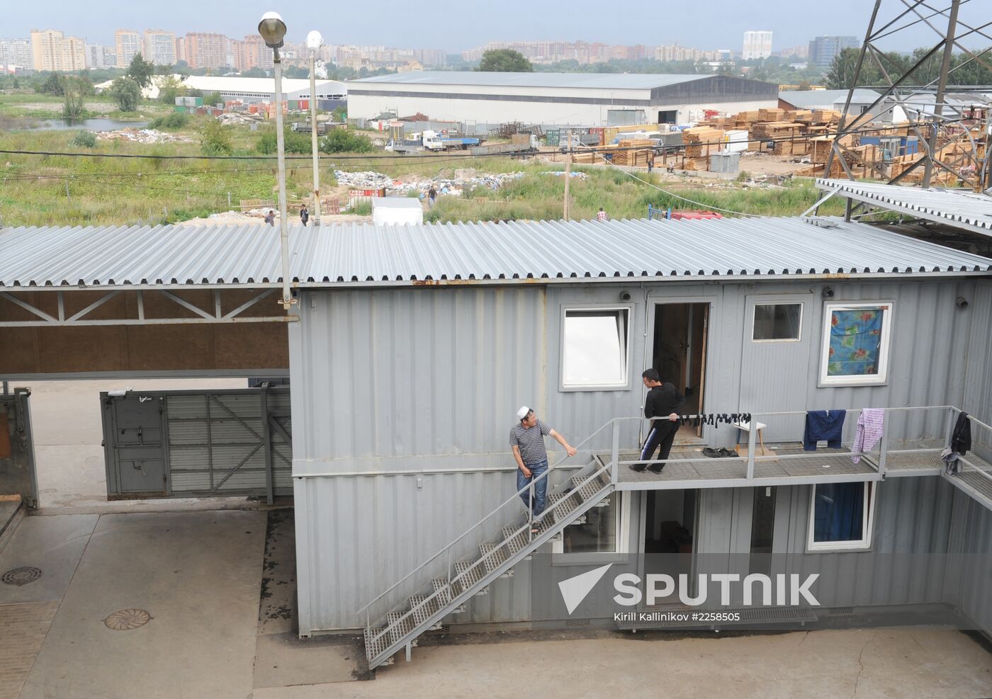 Hostel for migrants in Moscow Region