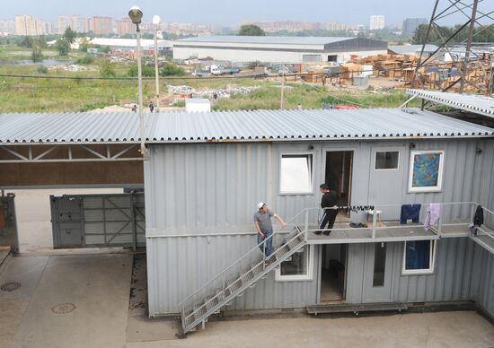 Hostel for migrants in Moscow Region