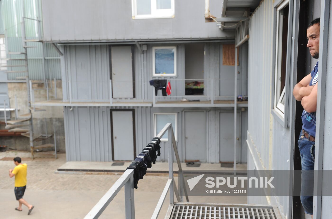Hostel for migrants in Moscow Region