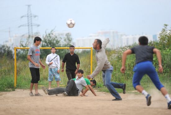 Hostel for migrants in Moscow Region