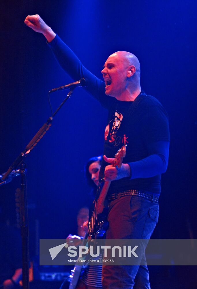 Concert by The Smashing Pumpkins in St. Petersburg