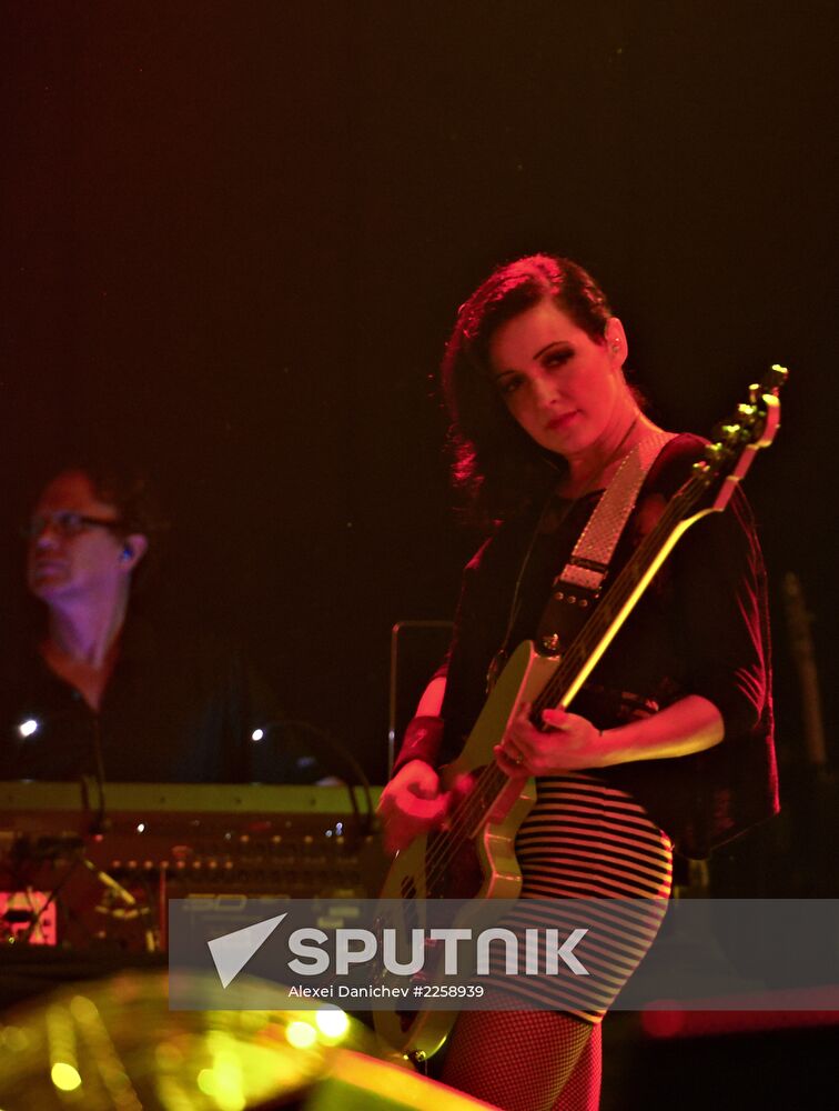 Concert by The Smashing Pumpkins in St. Petersburg