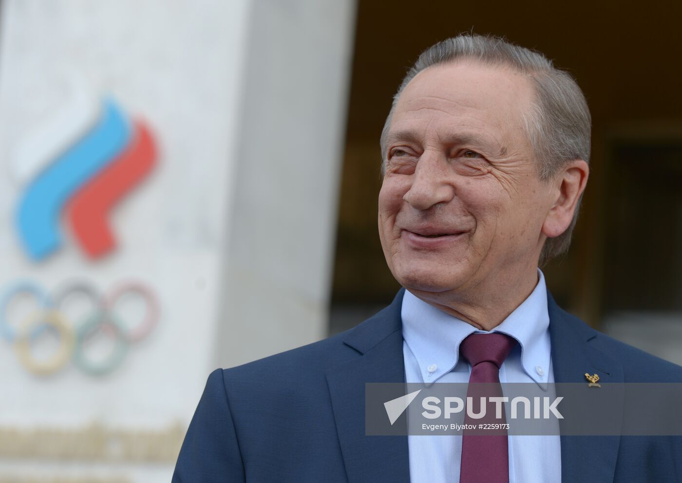 Interview by Figure Skating Federation President Gorshkov