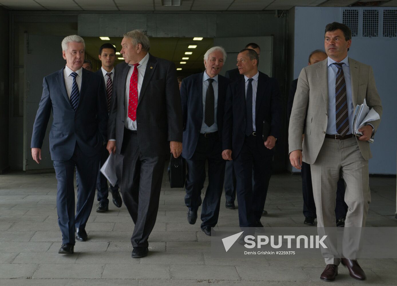 Sergei Sobyanin meets with administration of RAS in Troitsk