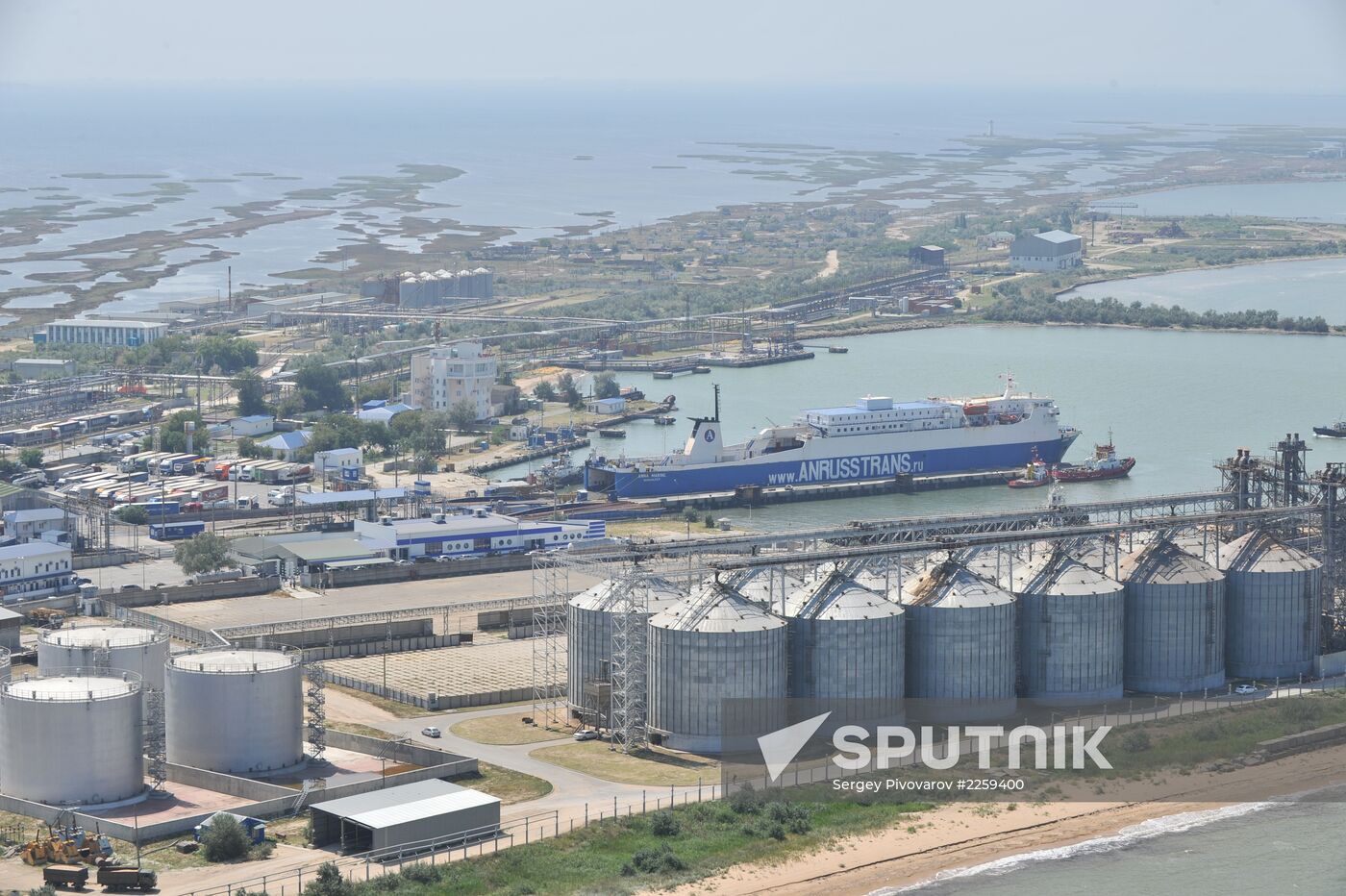 Caucasus Sea Port customs post