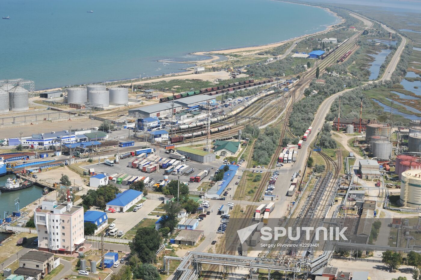 Caucasus Sea Port customs post