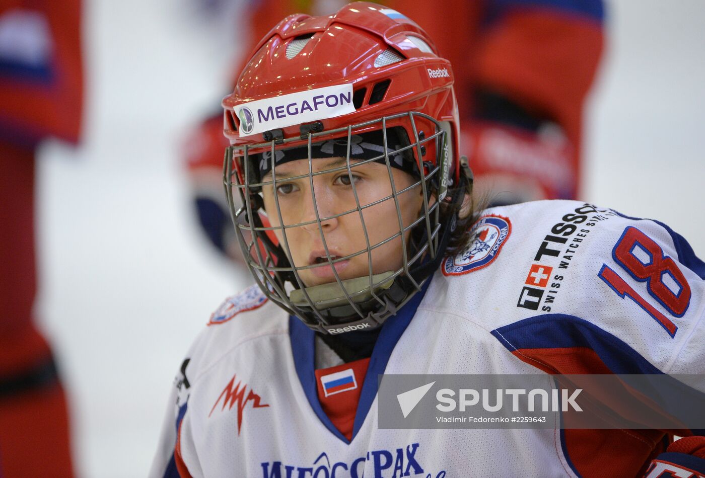 Hockey. Russian women's national team's friendly match