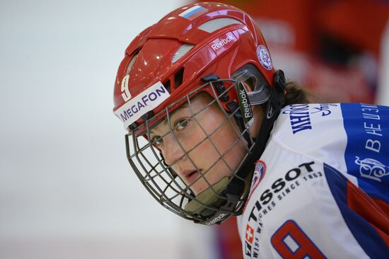 Hockey. Russian women's national team's friendly match