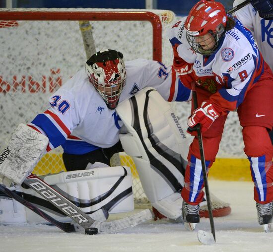 Hockey. Russian women's national team's friendly match