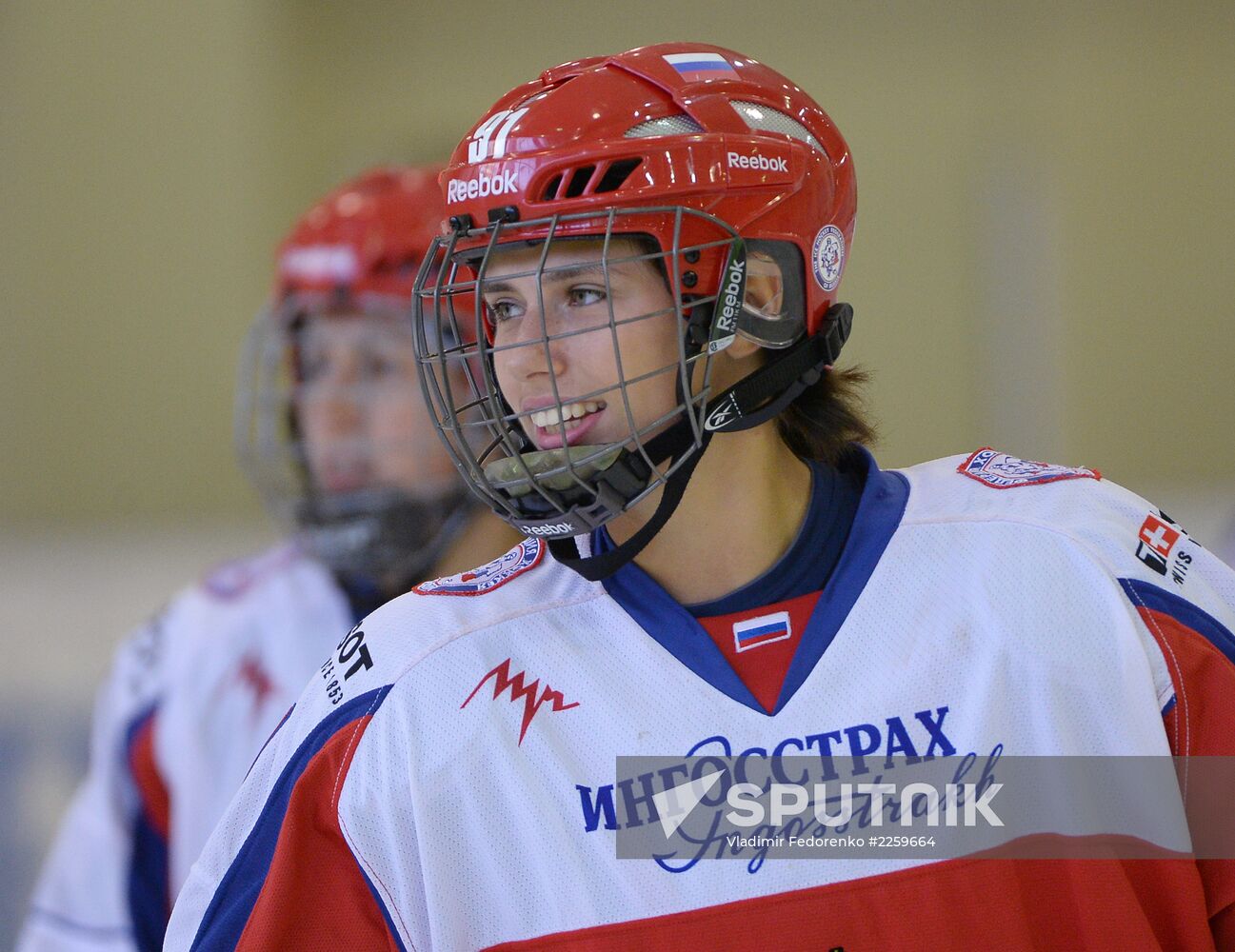Hockey. Russian women's national team's friendly match