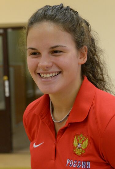 Hockey. Russian women's national team's friendly match