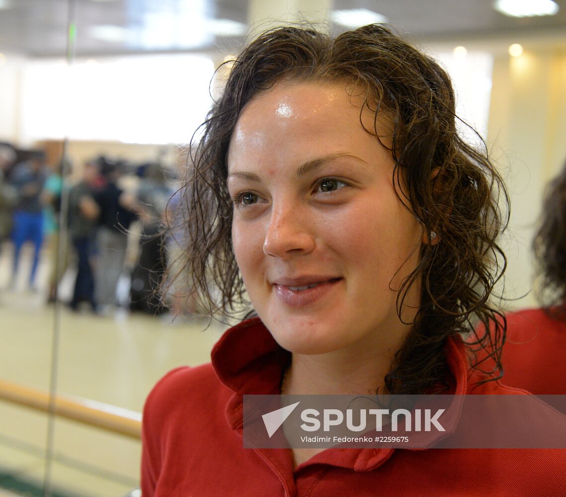 Hockey. Russian women's national team's friendly match