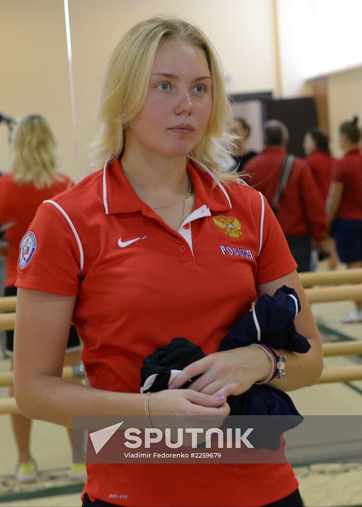 Hockey. Russian women's national team's friendly match