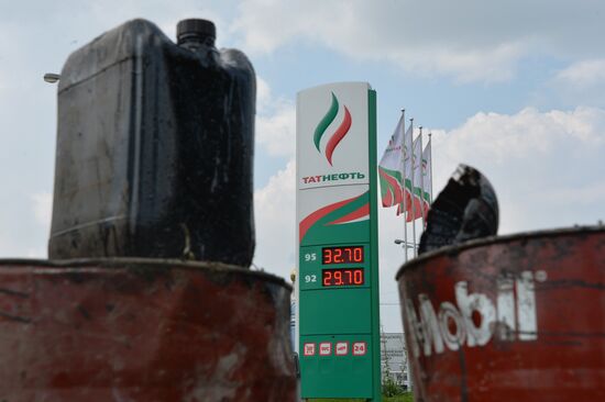 Petrol Price Rise in Moscow
