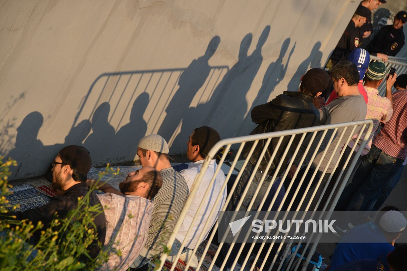 Eid al-Fitr celebration in Moscow