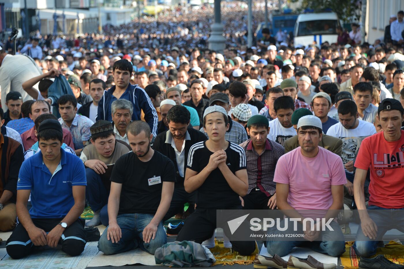 Eid al-Fitr celebration in Moscow