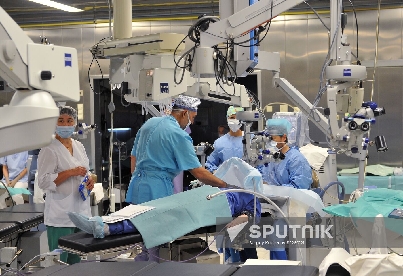 Cataract surgery in Eye Microsurgery complex