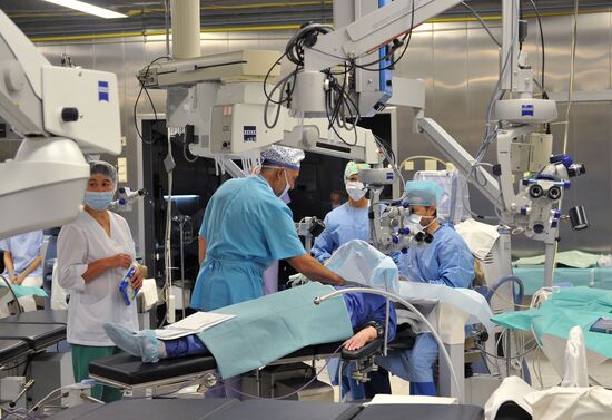Cataract surgery in Eye Microsurgery complex