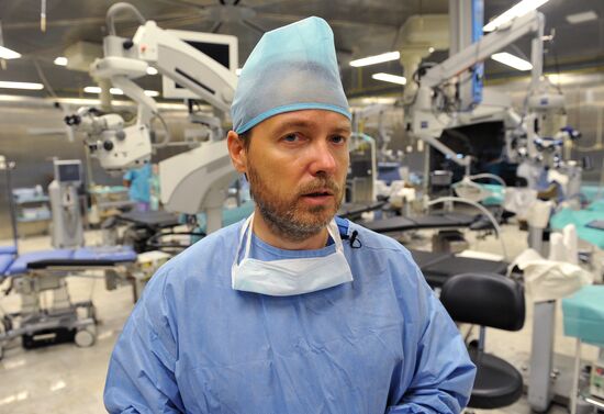 Cataract surgery in Eye Microsurgery complex