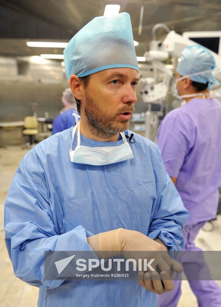 Cataract surgery in Eye Microsurgery complex