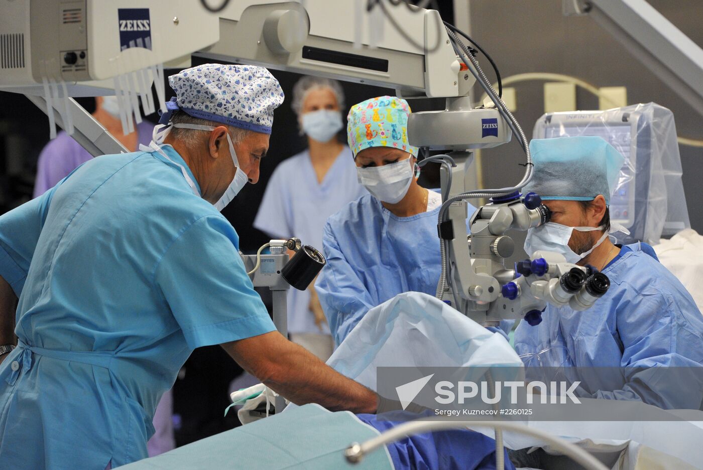 Cataract surgery in Eye Microsurgery complex