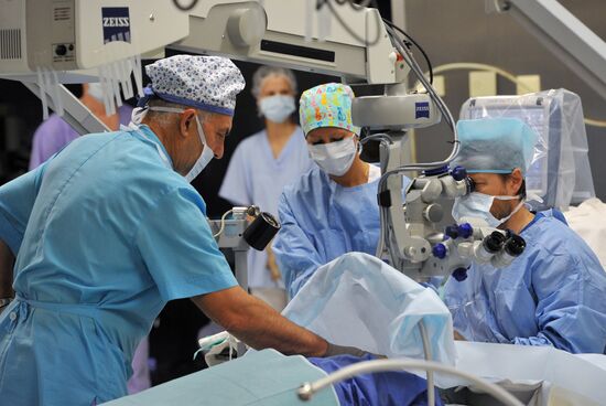 Cataract surgery in Eye Microsurgery complex