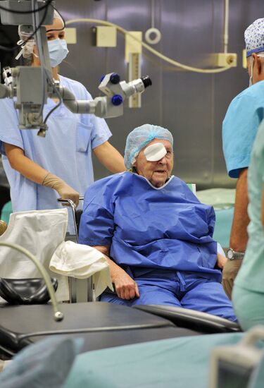 Cataract surgery in Eye Microsurgery complex