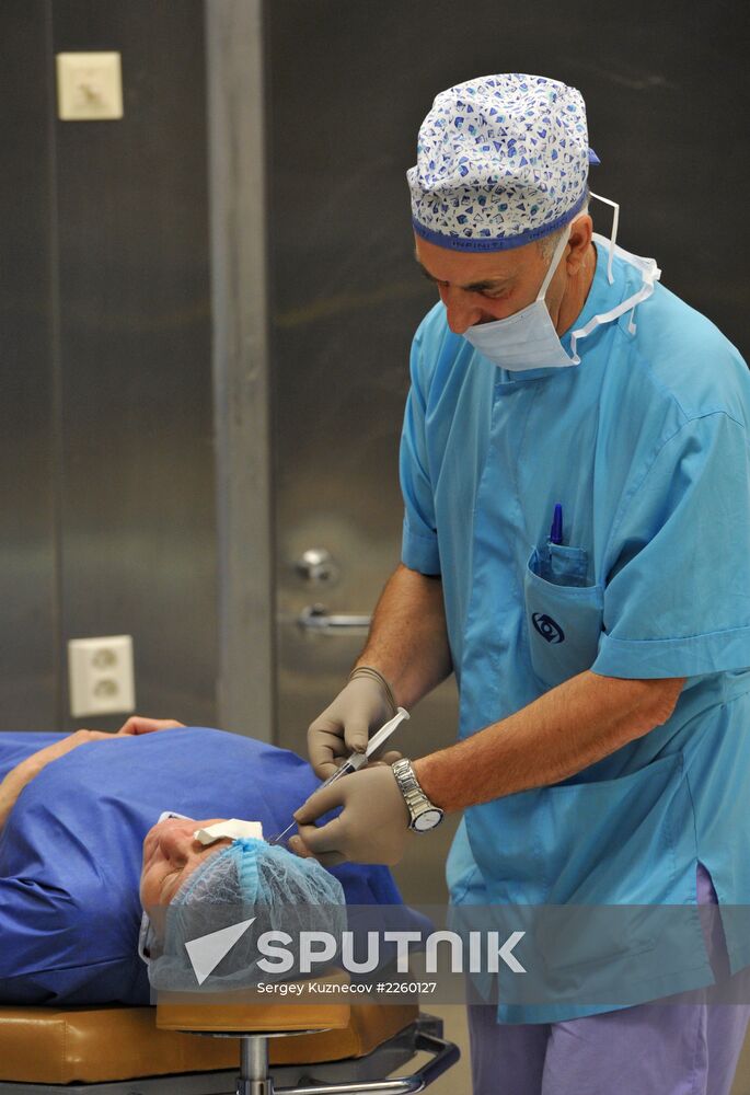 Cataract surgery in Eye Microsurgery complex