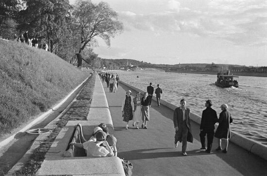 Embankment of the Gorky Park