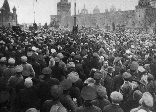Demonstration on May 1, 1917