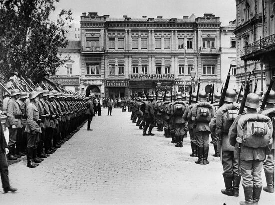 German interventionists in Kiev