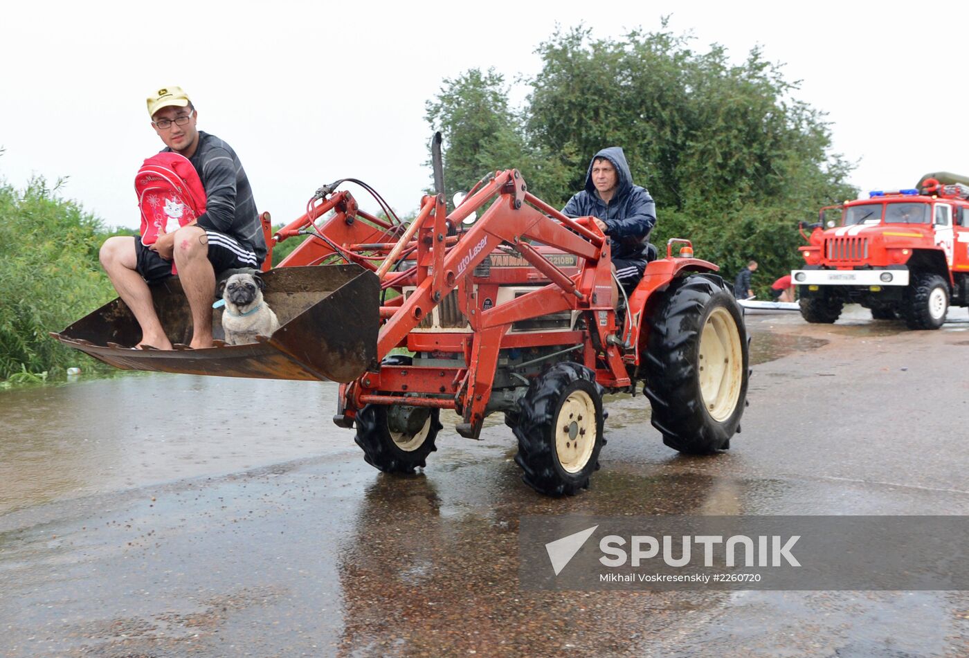 Flood in Amur Region