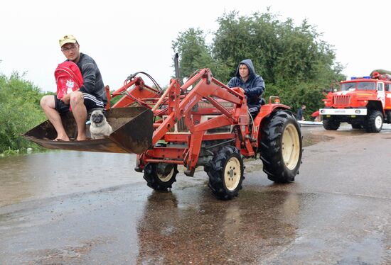 Flood in Amur Region