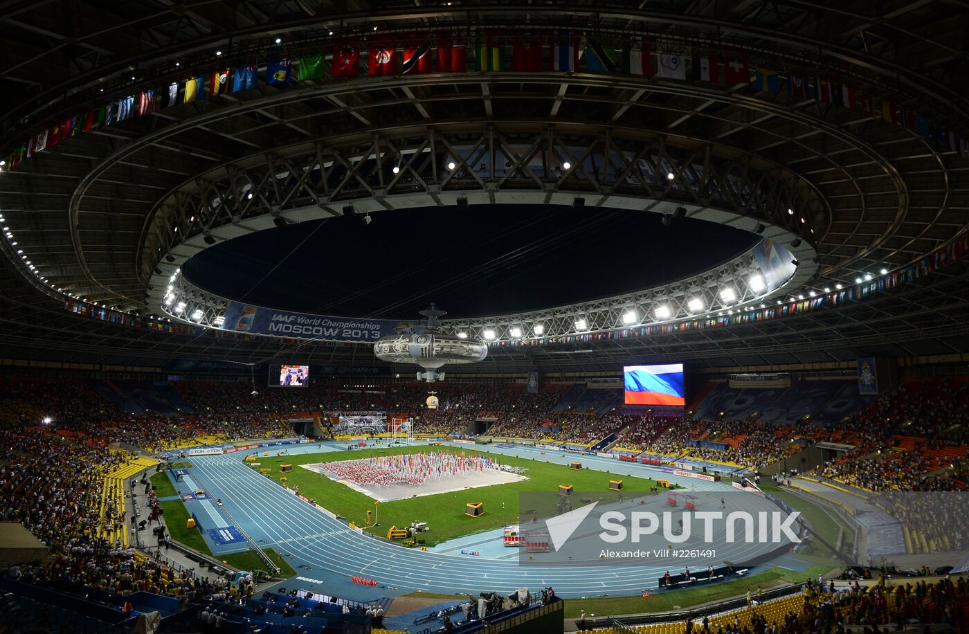 World Athletics Championships. Day One. Opening Ceremony