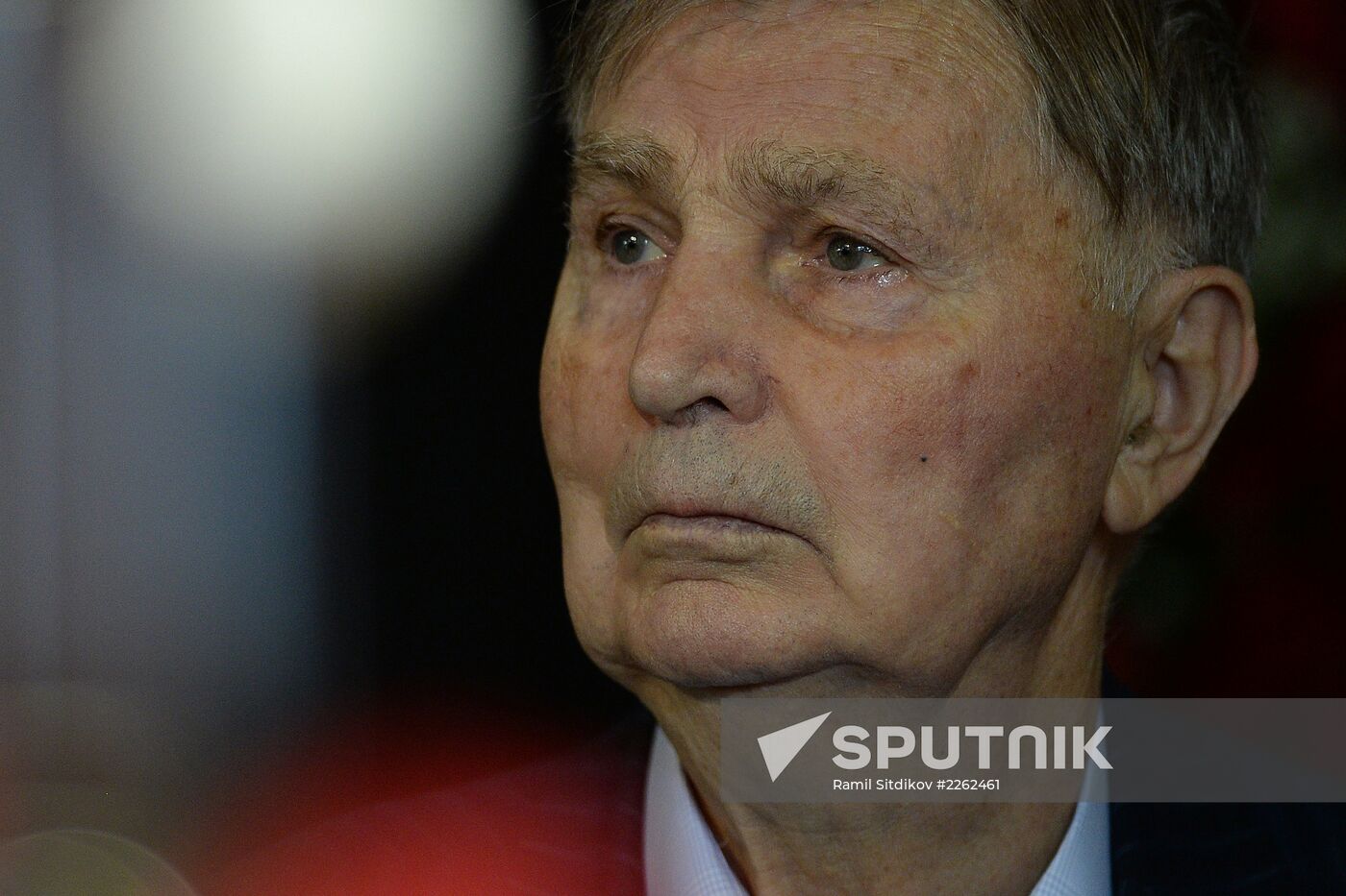 Farewell ceremony for hockey coach Vasily Tikhonov