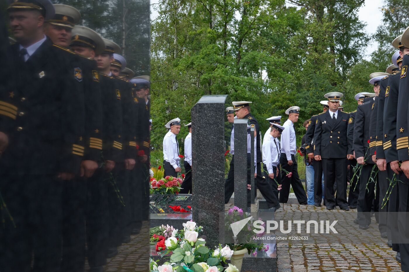 13th anniversary of Kursk submarine explosion
