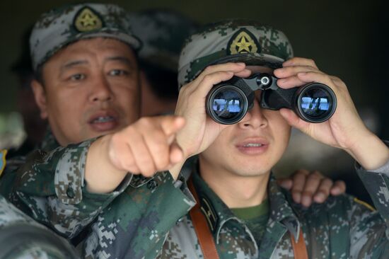 "Peace Mission-2013" China-Russia joint military drill