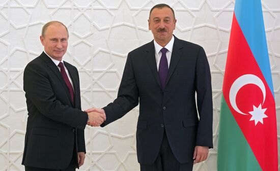 Vladimir Putin visits Azerbaijan
