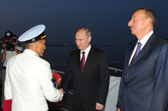 Vladimir Putin visits Azerbaijan