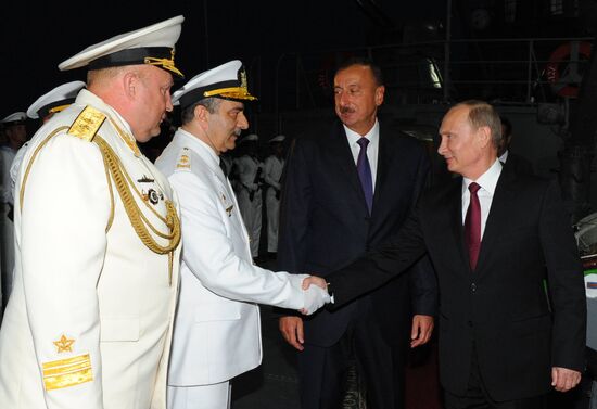 Vladimir Putin visits Azerbaijan