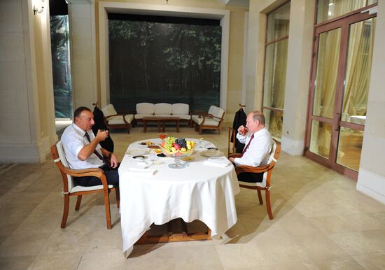Vladimir Putin visits Azerbaijan
