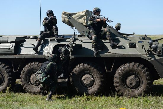 Peace Mission 2013, Russia-China joint anti-terrorism drill