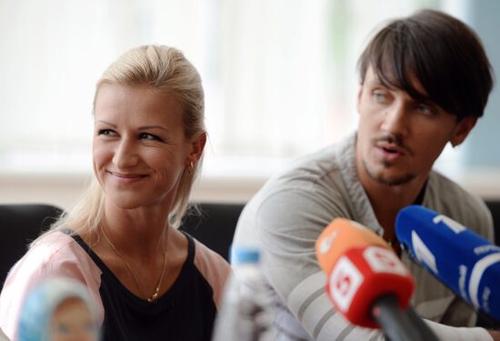 Figure skating. Russian national team holds news conference