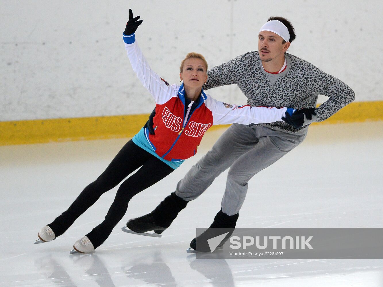 Figure skating. Russian national team holds news conference