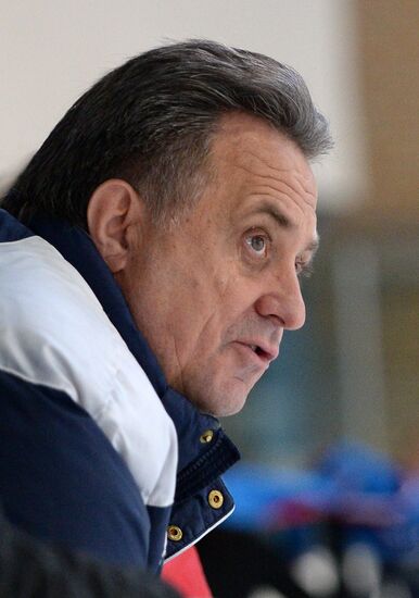 Figure skating. Russian national team holds news conference